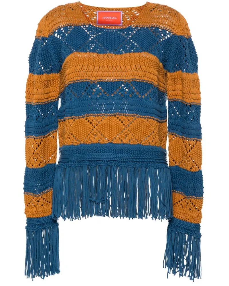 La DoubleJ Playa Pullover - Blau Blau