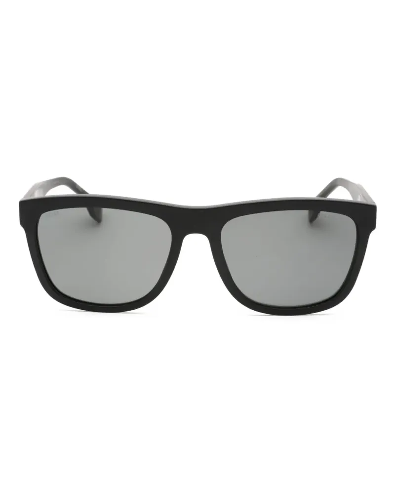 HUGO BOSS rectangle-frame sunglasses - Schwarz Schwarz
