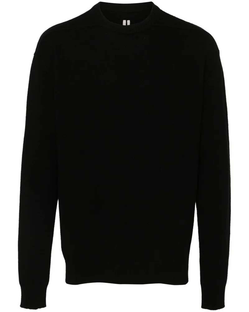 Rick Owens Pullover mit tiefen Schultern - Schwarz Schwarz