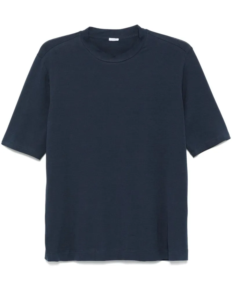 Malo T-Shirt mit rundem Ausschnitt - Blau Blau