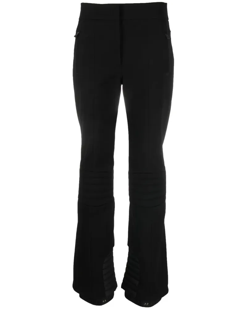 Moncler Skihose mit ausgestelltem Bein - Schwarz Schwarz