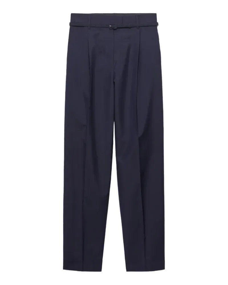 Prada light mohair pants - Blau Blau