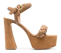 Maddy Plateau-Sandalen 115mm - Nude