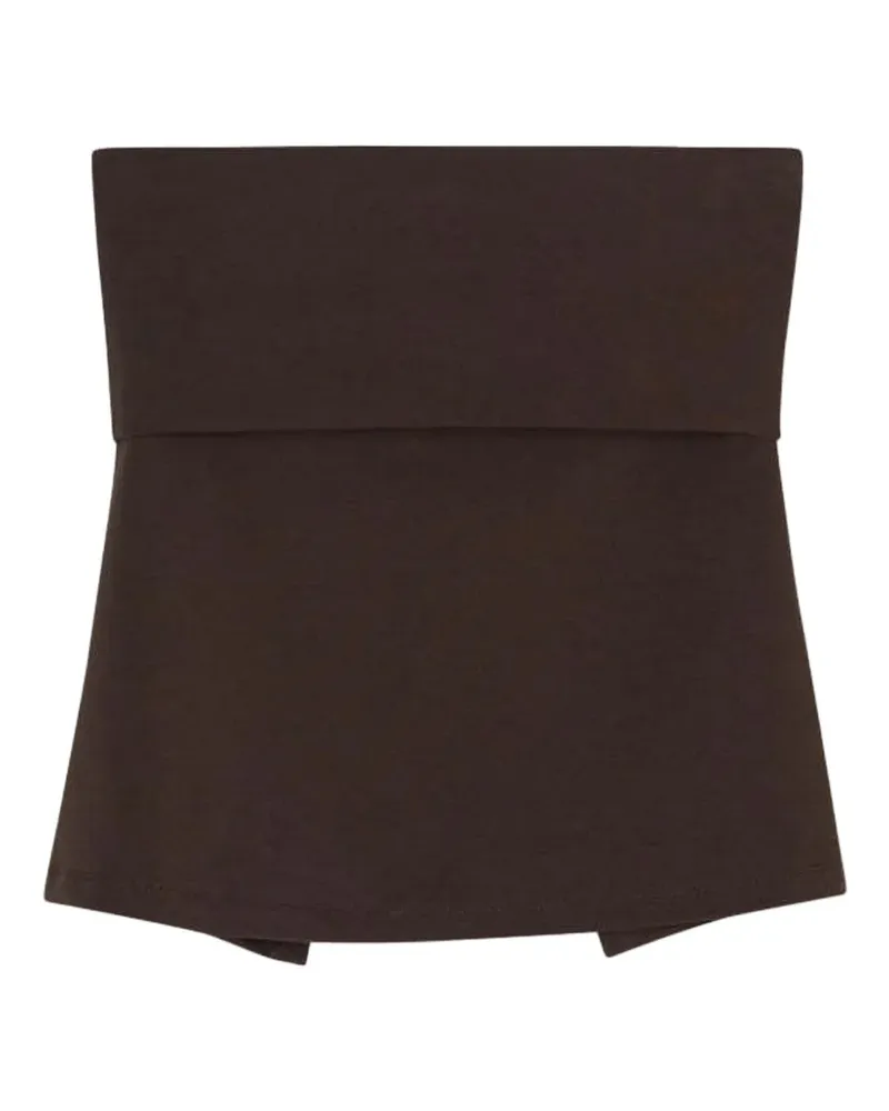 Closed strapless tank top - Braun Braun