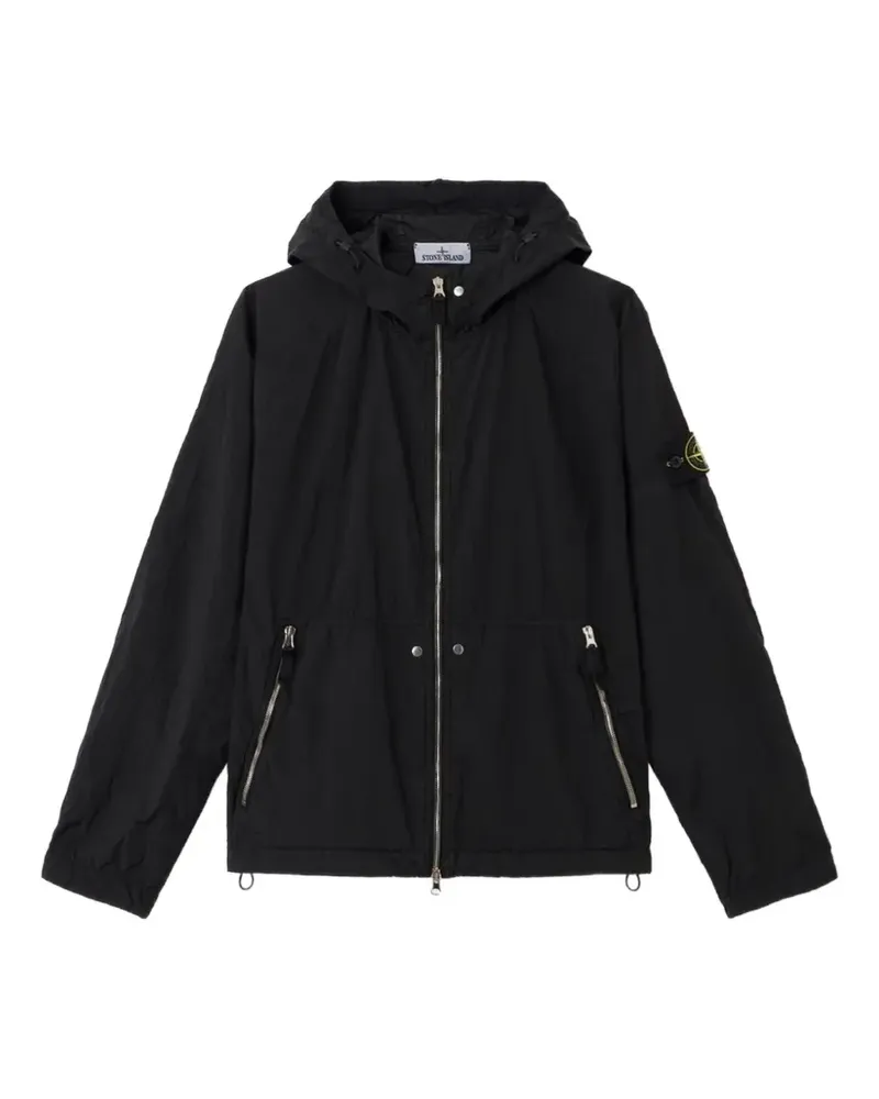 Stone Island hooded jacket - Schwarz Schwarz