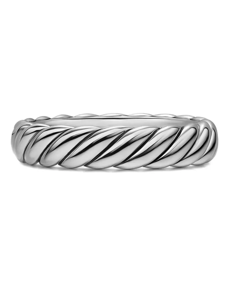 David Yurman Sculpted Cable band ring - Silber Silber