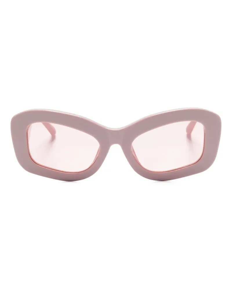 Linda Farrow x Attico Harry Sonnenbrille - Rosa Rosa