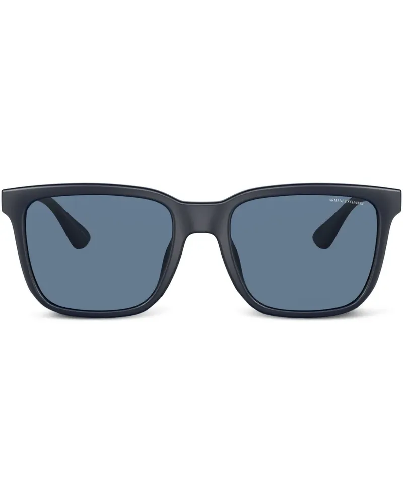 Armani Exchange Eckige AX4112SU Sonnenbrille - Blau Blau