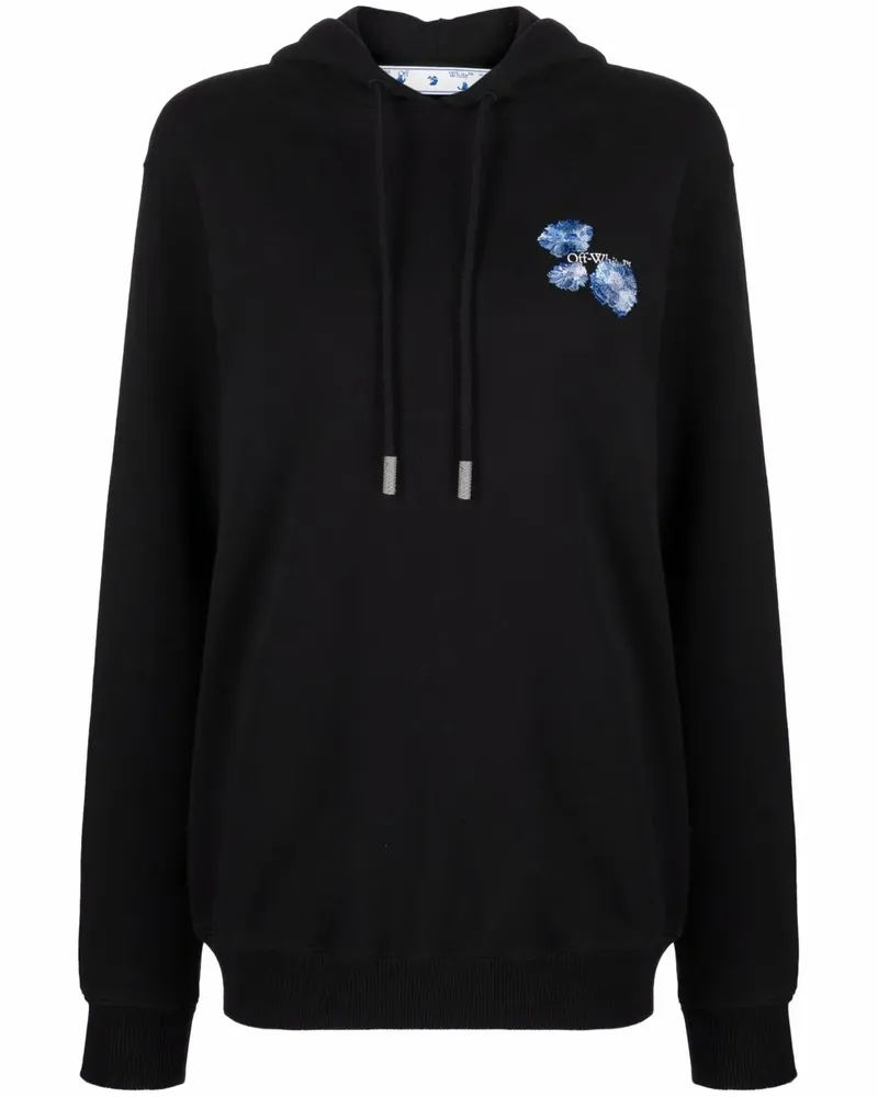 OFF-WHITE Hoodie mit Arrows - Schwarz Schwarz