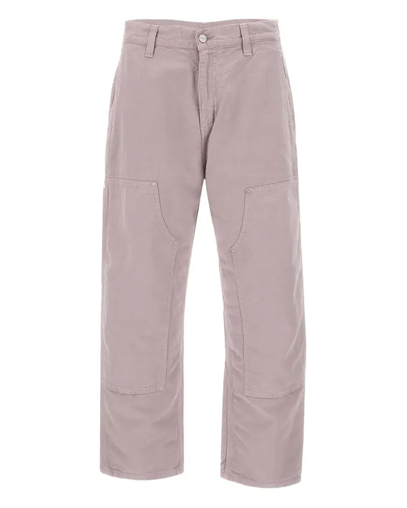 Carhartt WIP Double-Knee Hose mit Taschen - Rosa Rosa