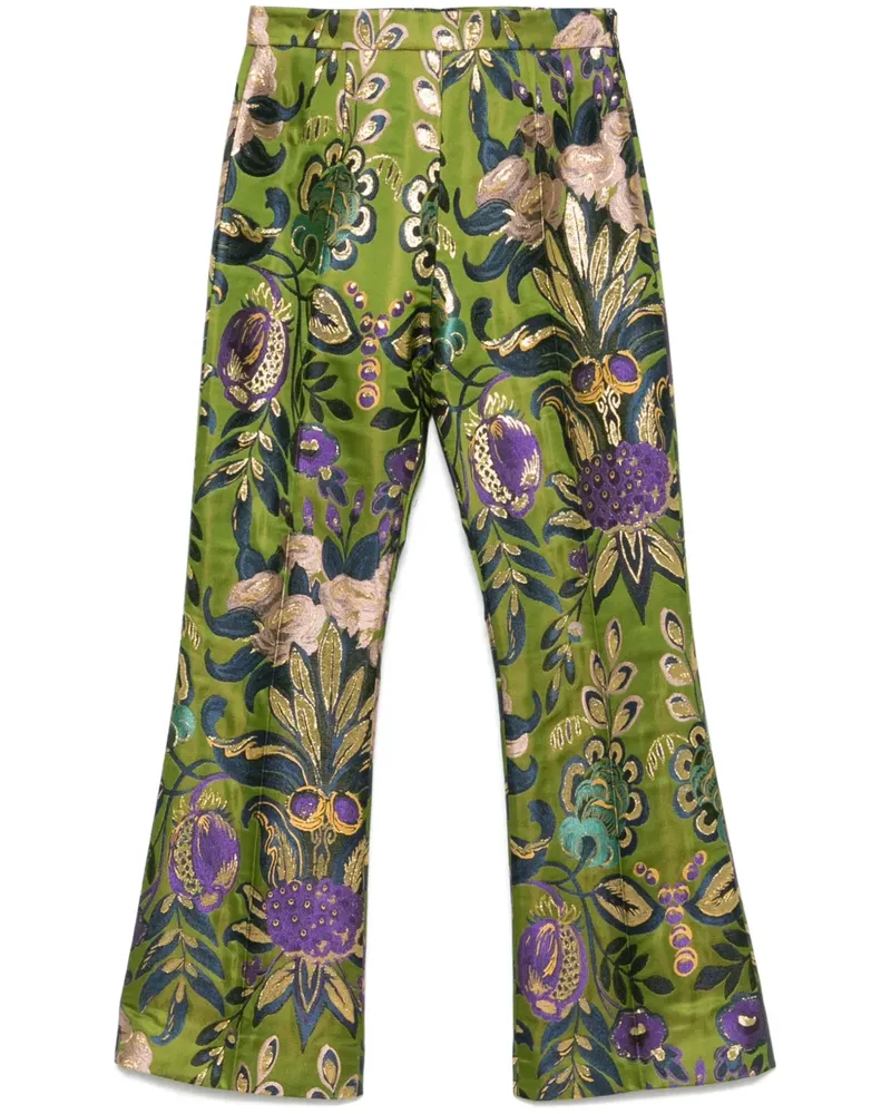 Valentino Garavani Jacquard-Hose - Grün Grün