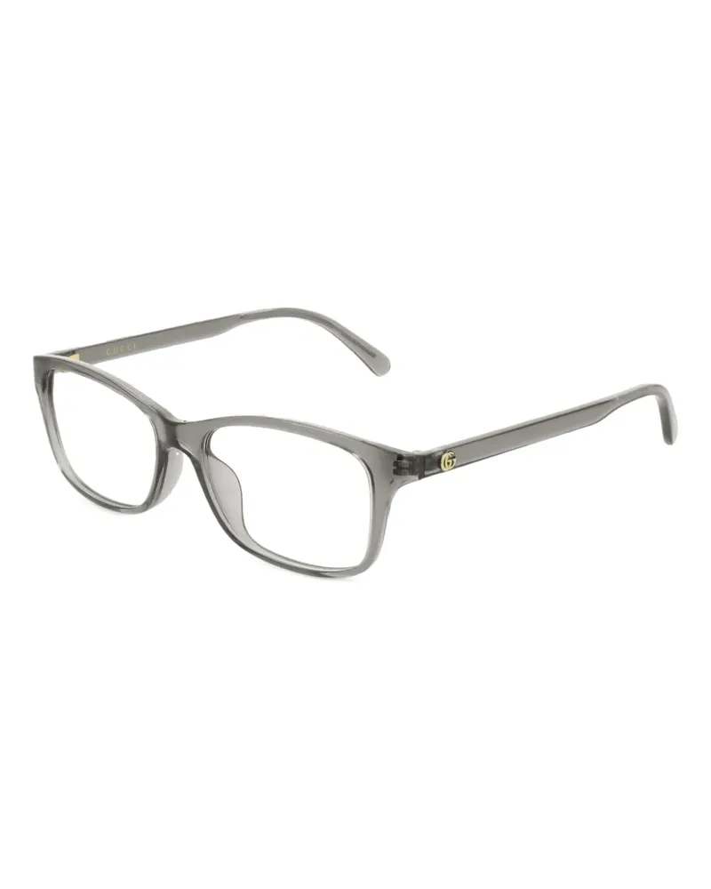 Gucci Brille mit eckigem Gestell - Grau Grau