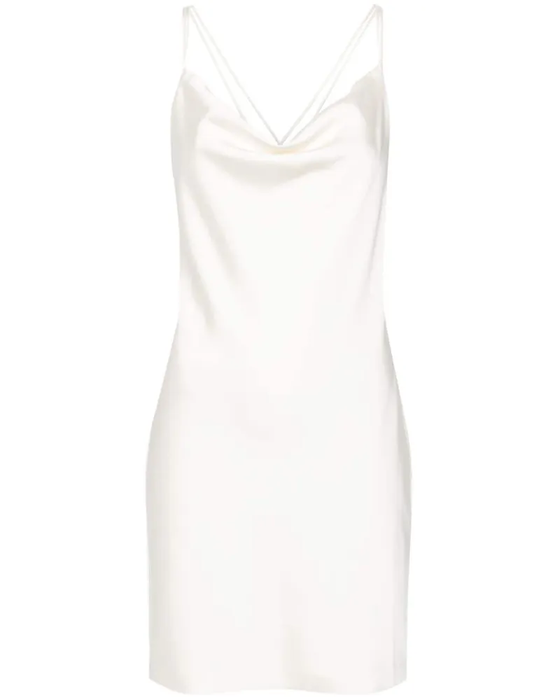 ROTATE Birger Christensen Camisole-Kleid aus Satin - Weiß Weiß