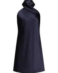 GALVAN Pandora Neckholder-Minikleid Blau