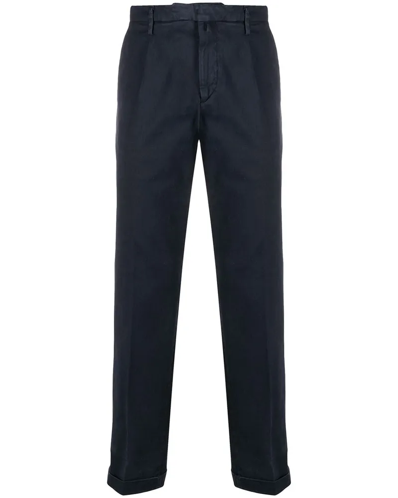 Briglia 1949 Bundfaltenhose mit geradem Bein - Blau Blau