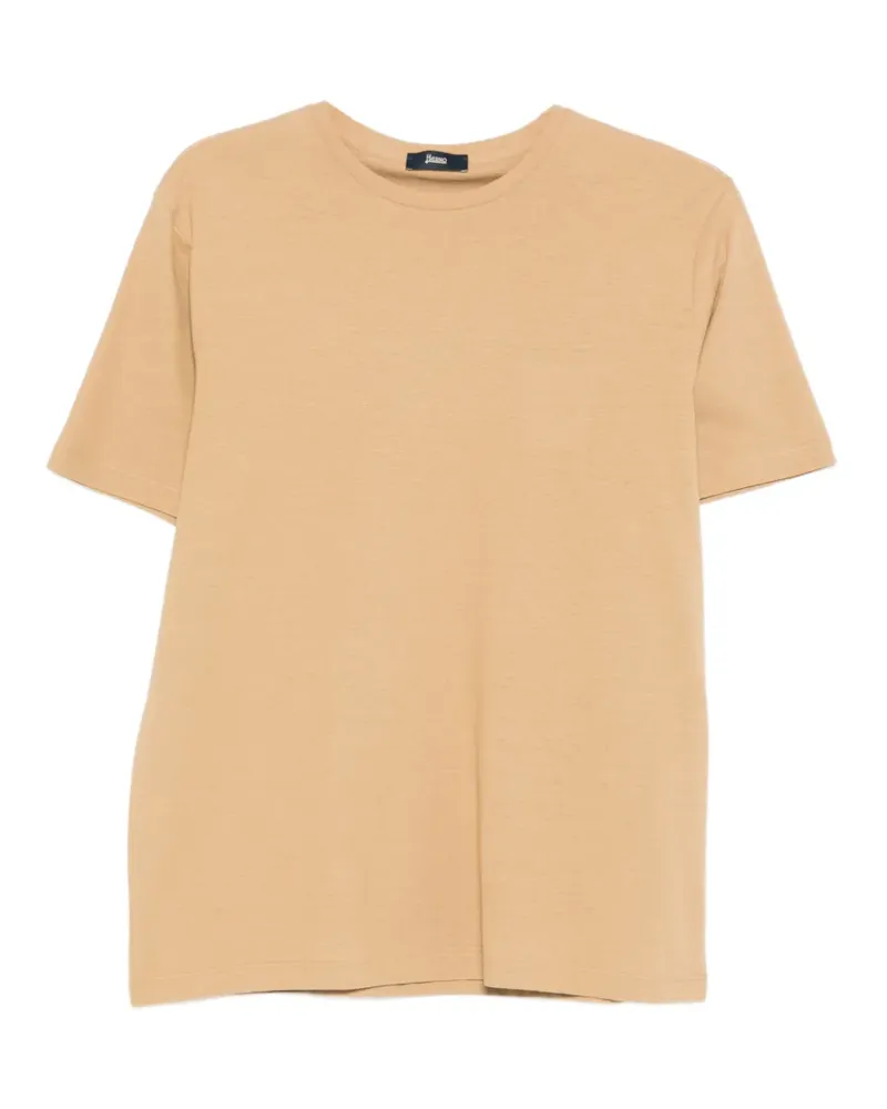 Herno round-neck T-shirt - Nude Nude