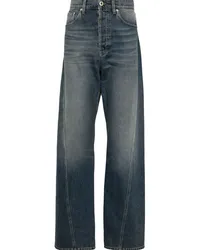 Lanvin Straight-Leg-Jeans mit Twist-Detail Blau