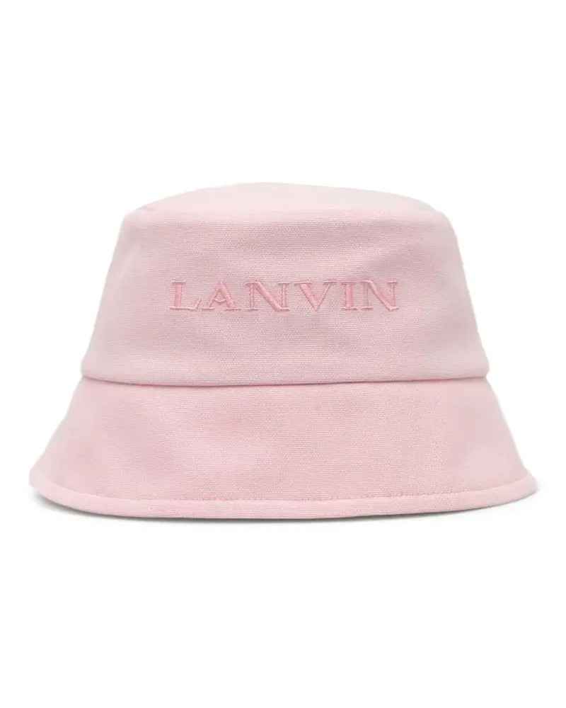 Lanvin Fischerhut mit Stickerei - Rosa Rosa