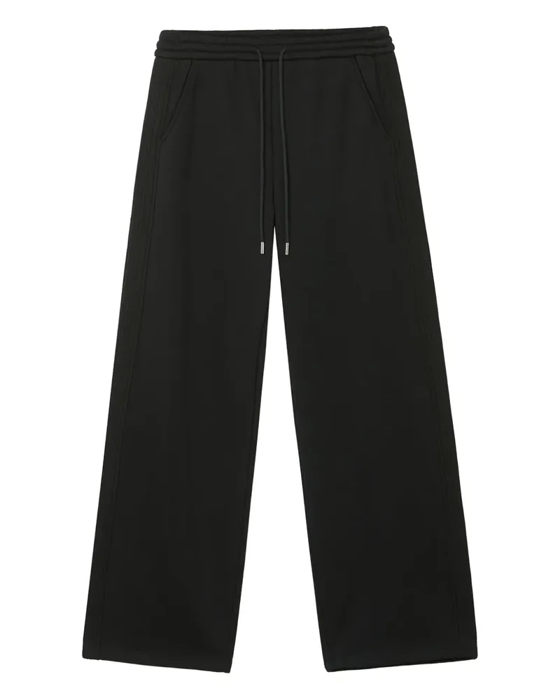 b+ab drawstring-fastening track pants - Schwarz Schwarz