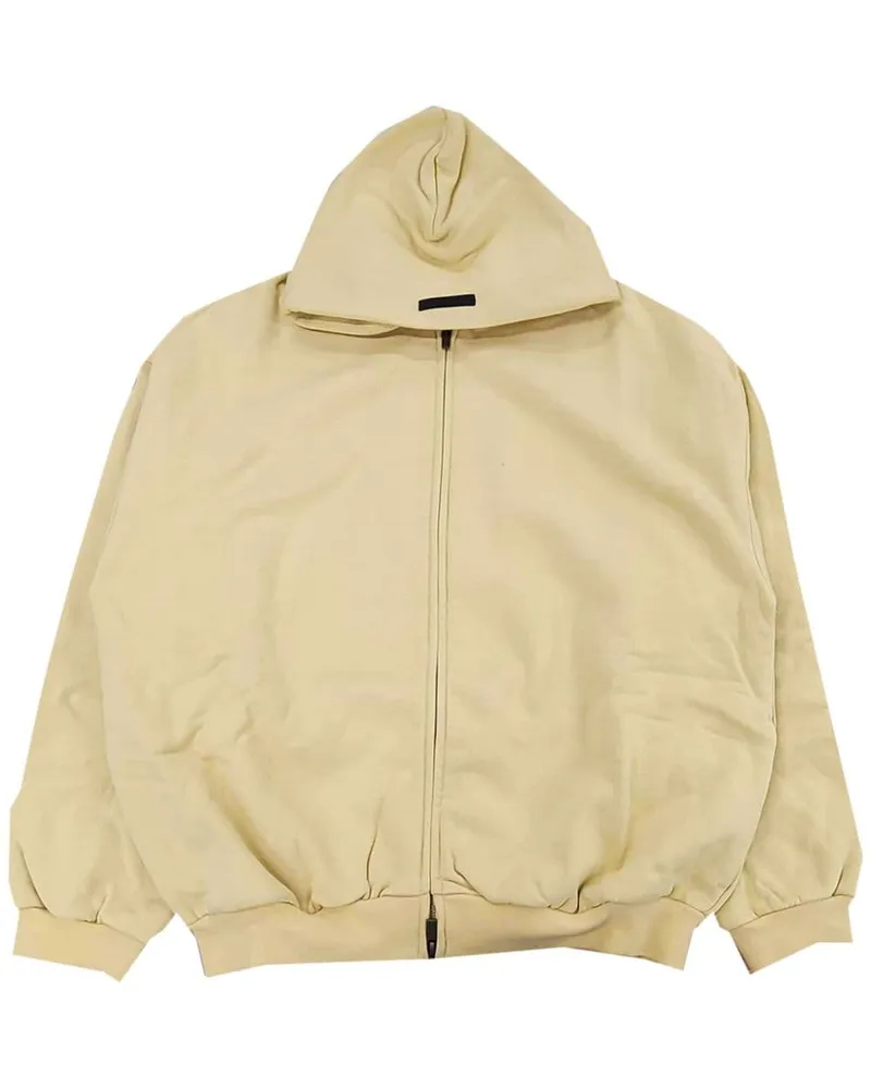 Fear of God Hoodie mit Logo-Print - Nude Nude