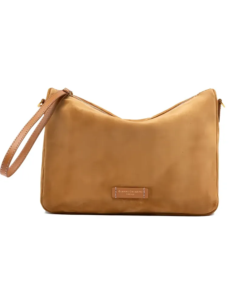 Gianni Chiarini Nora Clutch aus Wildleder - Braun Braun