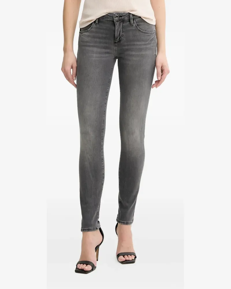 Guess Skinny-Jeans mit Logo - Grau Grau