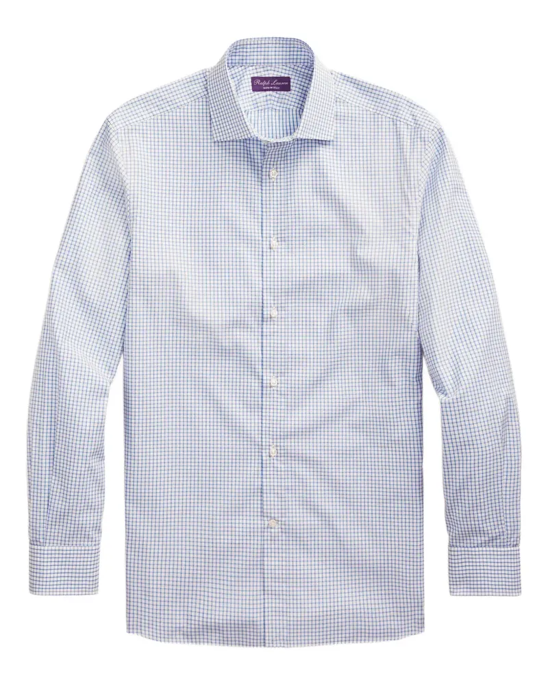 Ralph Lauren Tattersall Twill-Hemd - Weiß Weiß