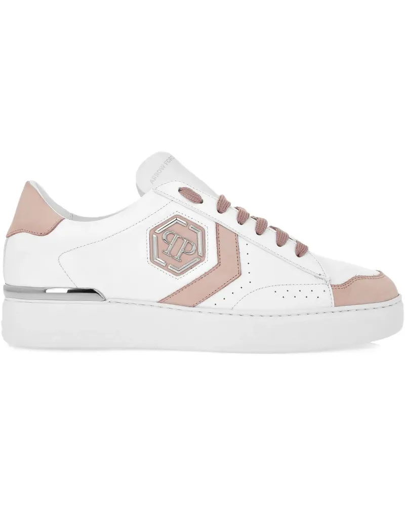 Philipp Plein Hexagon Sneakers - Weiß Weiß