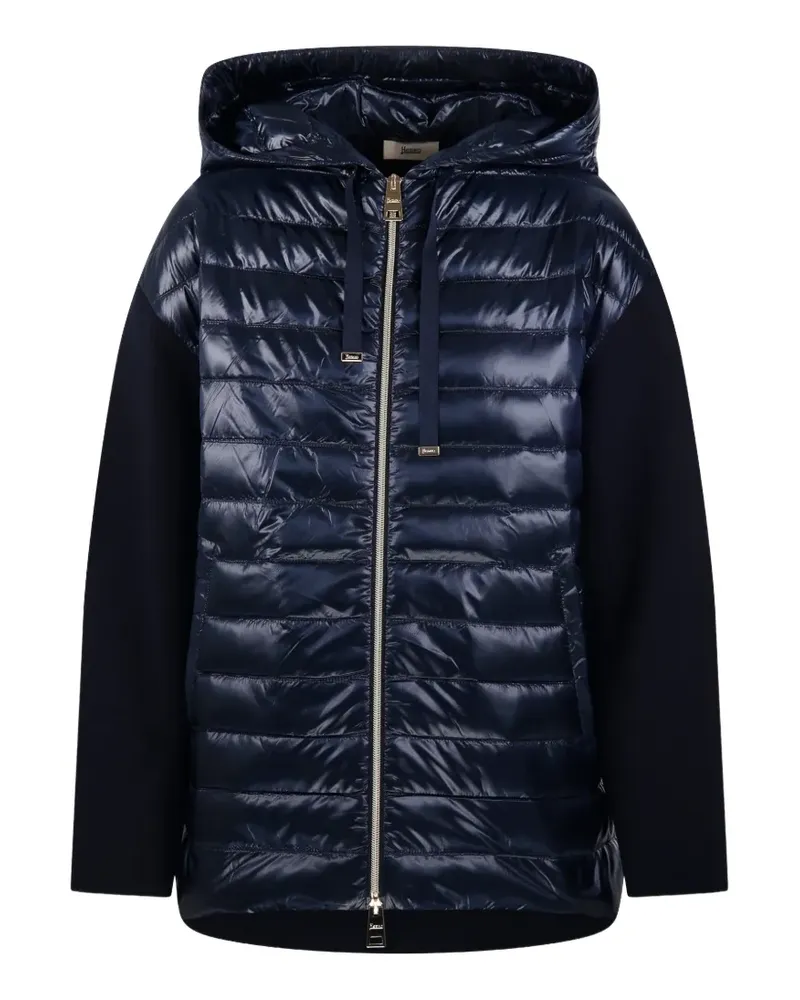 Herno hooded quilted coat - Blau Blau