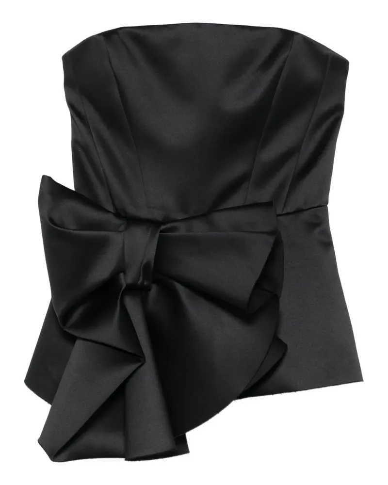 Viktor & Rolf Top mit Schleife - Schwarz Schwarz