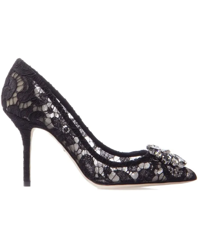 Dolce & Gabbana 90mm Bellucci pumps - Schwarz Schwarz