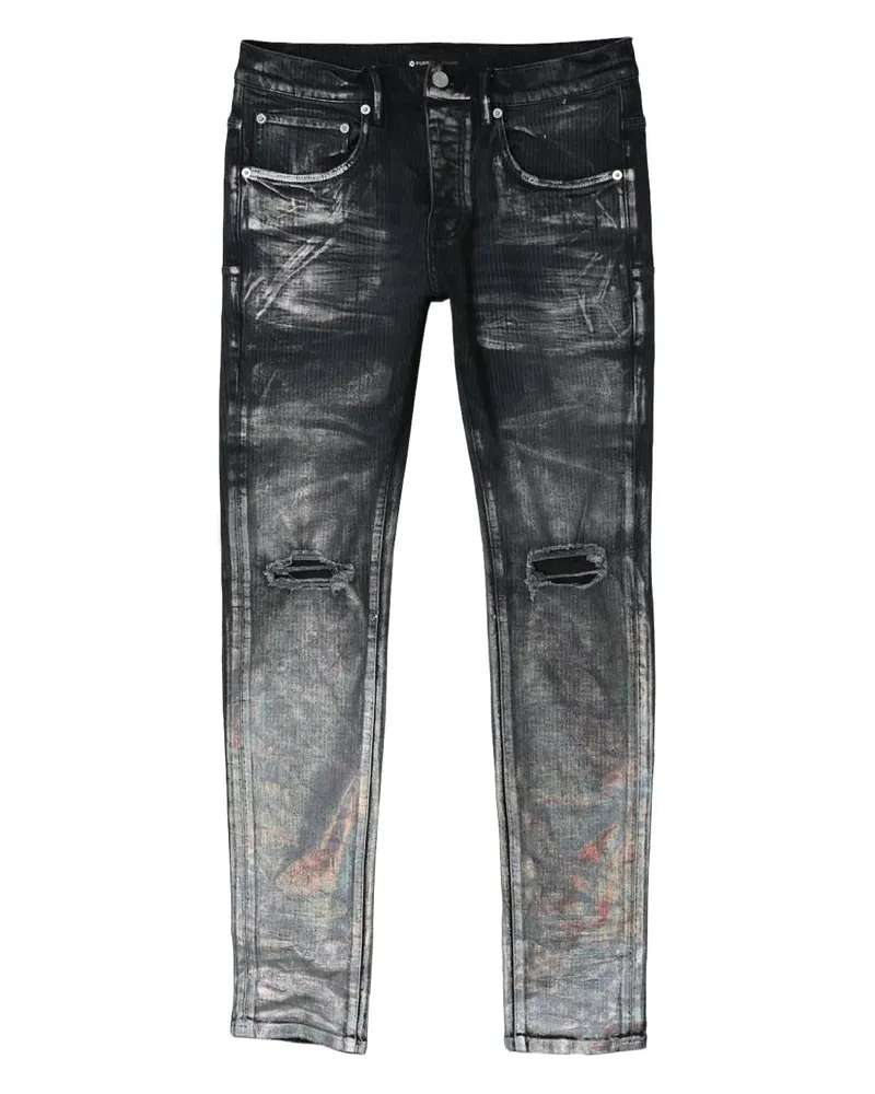 PURPLE BRAND Hickory Overdye Jeans - Grau Grau