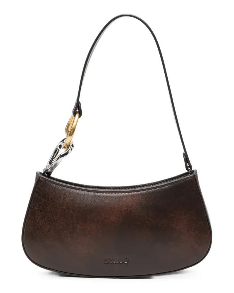 STAUD Ollie Schultertasche - Braun Braun