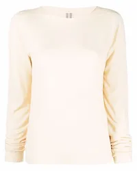 Rick Owens Pullover aus Bio-Baumwolle Nude