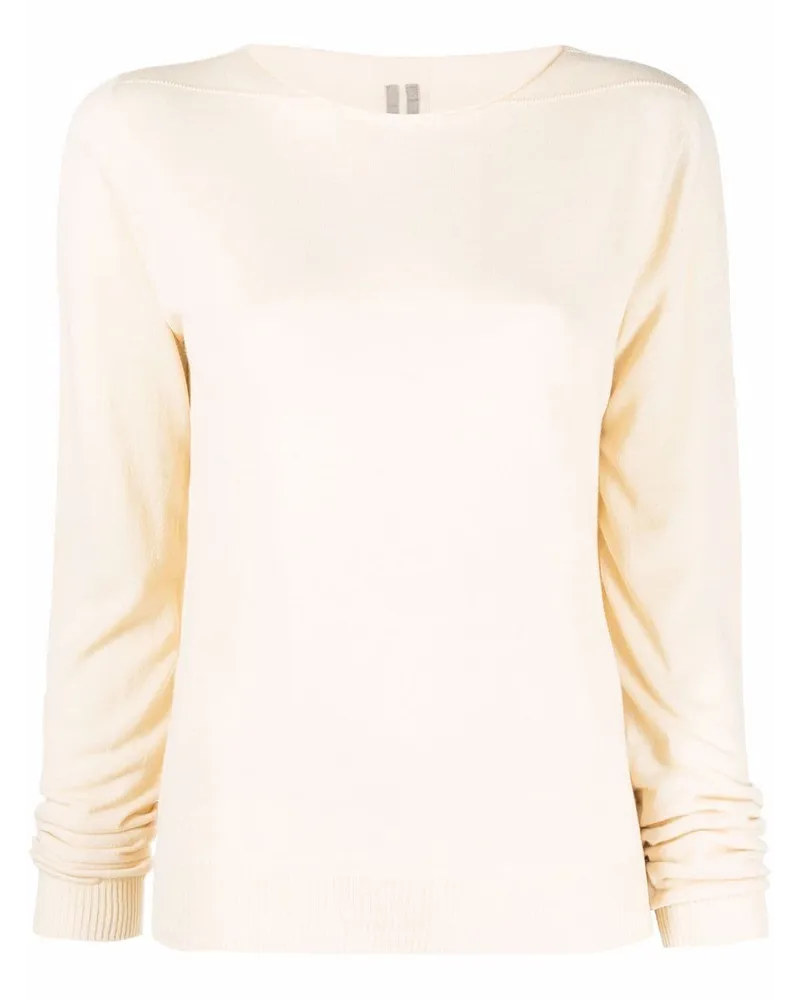 Rick Owens Pullover aus Bio-Baumwolle - Nude Nude