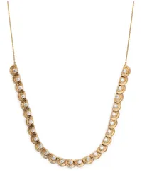 Dana Rebecca Designs 14kt Gelbgoldhalskette mit Diamanten Gold