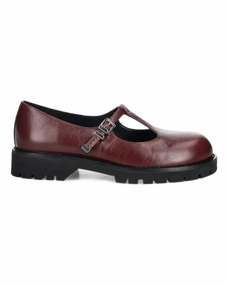 Michael Kors Darrington leather mary jane loafers - Rot Rot