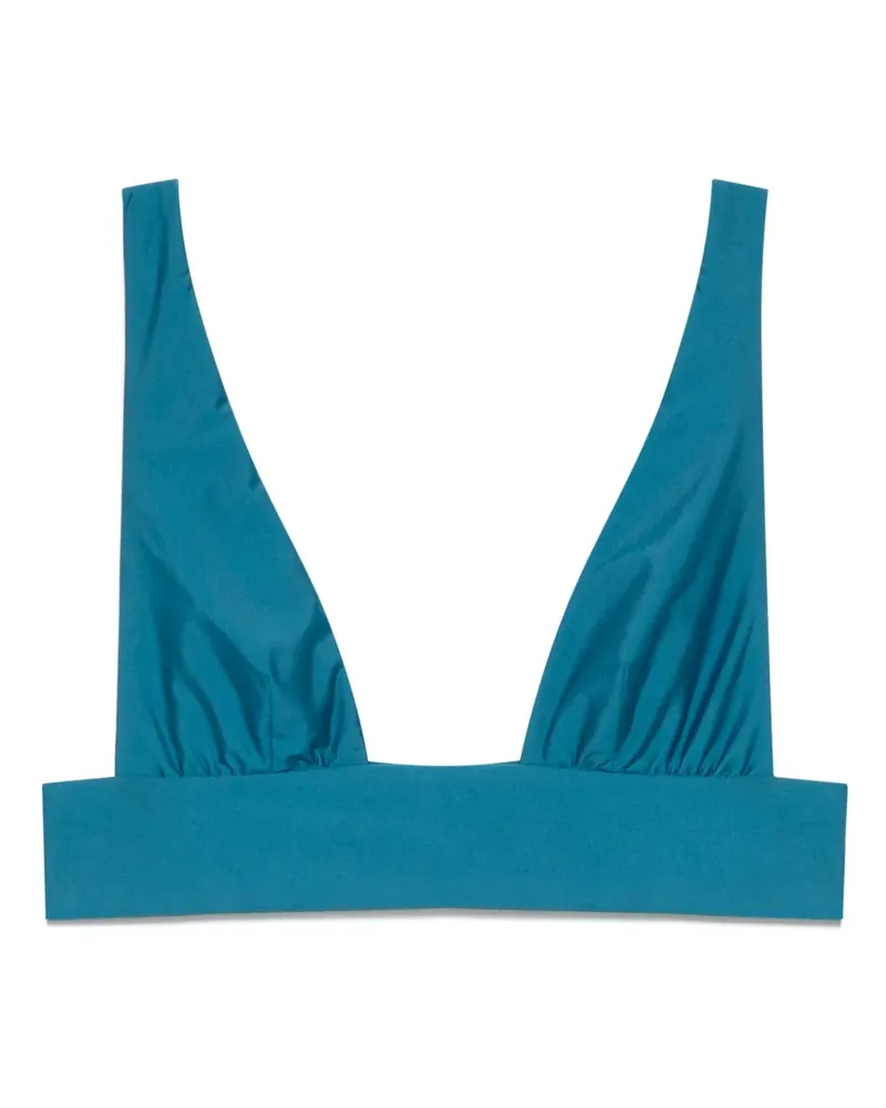 Kiki De Montparnasse Echauffe Bikinioberteil mit HW - Blau Blau