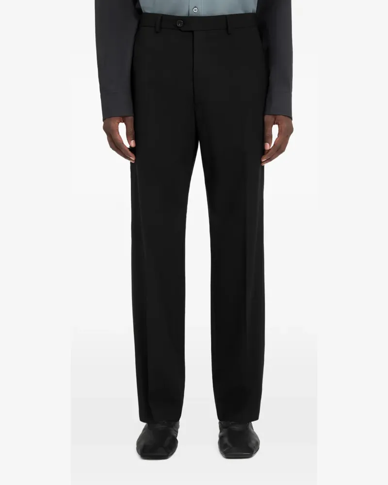 Maison Margiela Hose mit Knöpfen - Schwarz Schwarz