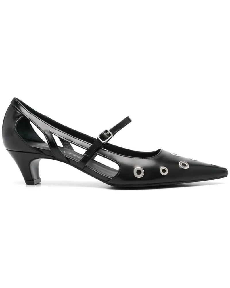 FESTA Milano Punk Pumps 50mm - Schwarz Schwarz