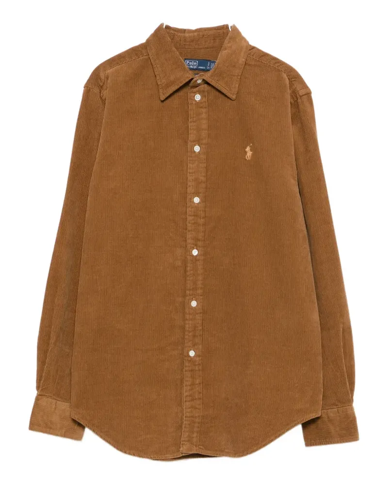 Ralph Lauren Pony corduroy shirt - Braun Braun