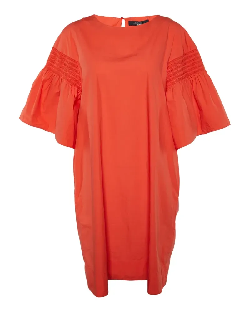 Max Mara Kleid mit kurzen Ärmeln - Orange Orange