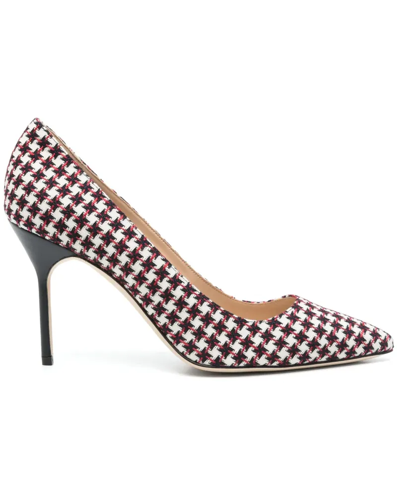 Manolo Blahnik Pick Pumps 90mm - Nude Nude