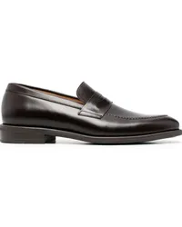 Paul Smith Loafer mit spitzer Kappe Braun