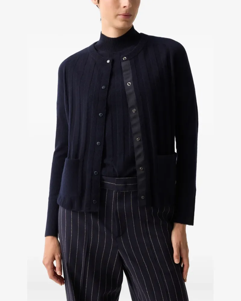 Bogner Gerippter Tanja Cardigan - Blau Blau
