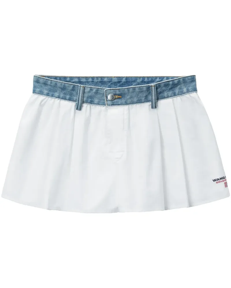 Alexander Wang Shorts mit Jeansbund - Weiß Weiß