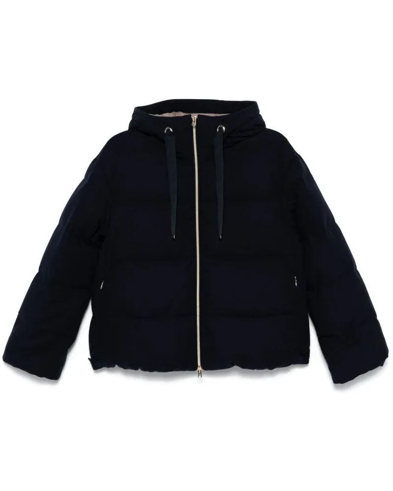 Herno Gefütterte Jacke - Blau Blau