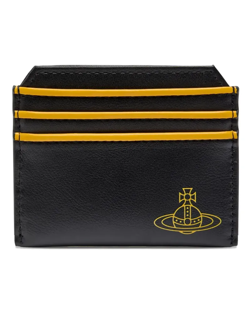 Vivienne Westwood Orb motif print cardholder - Schwarz Schwarz