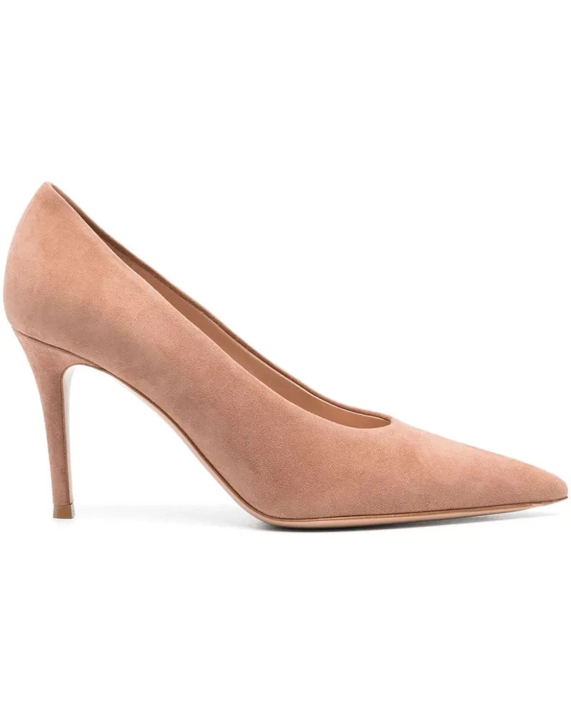Gianvito Rossi Robbie Pumps 85mm - Nude Nude