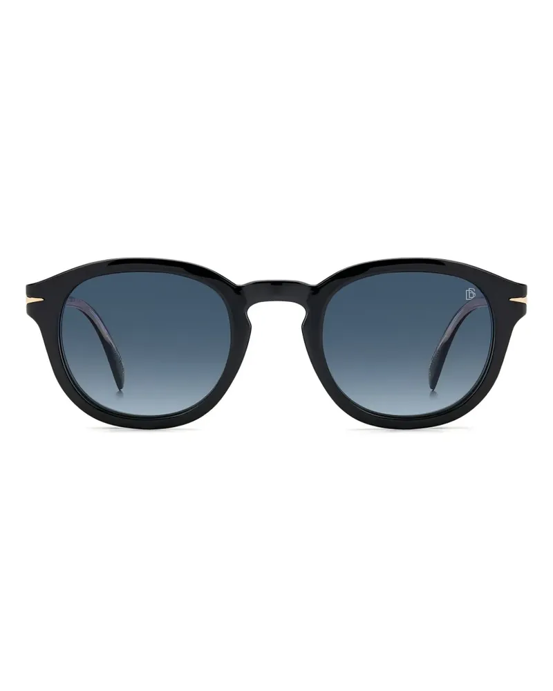 EYEWEAR by DAVID BECKHAM Brille mit rundem Gestell - Schwarz Schwarz